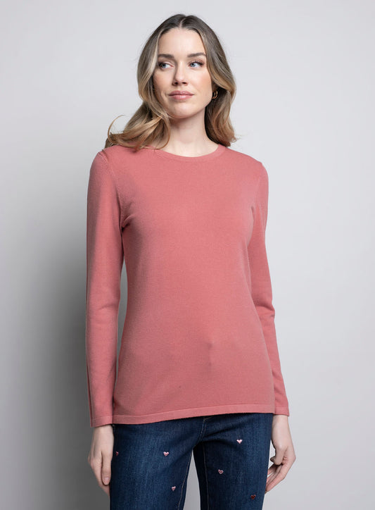 Picadilly Crew Neck Sweater-QK113_1
Must-have Picadilly Crew Neck Sweater for winter
Hip-length, long sleeves for warmth and style
Available in Sangria and Midnight
Soft blend of viscose, nylon, and polyester
Ideal for any occasion, from errands to the office
Easy to throw on for all-day comfort and style